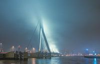 Erasmusbrug in brand?