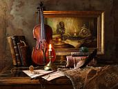 Stilleben mit Violine und Malerei, Andrey Morozov von 1x Miniaturansicht