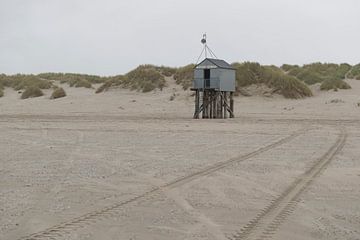 Drenkelingenhuisje Terschelling op nieuwe locatie von Tonko Oosterink