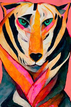 The Tiger by treechild .