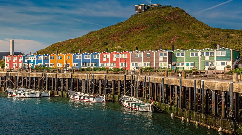 Colours of the north wind - Heligoland's lobster shacks by Sabine Wagner