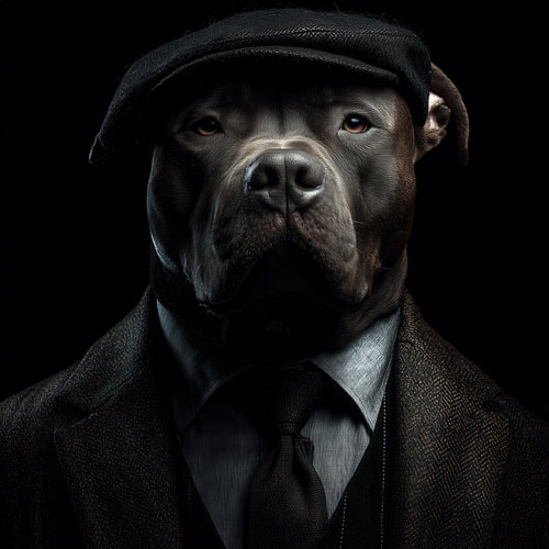 Peaky-Blinder-Hund