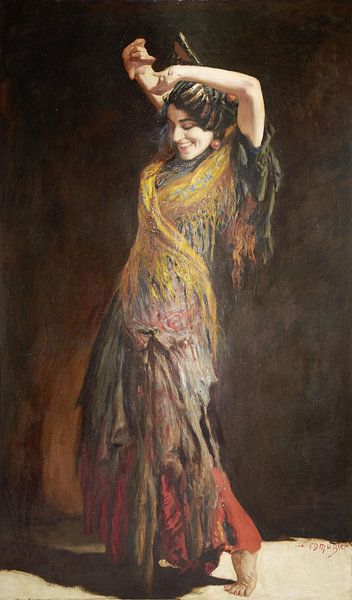 Flamencotänzer, Leopold Schmutzler von Atelier Liesjes