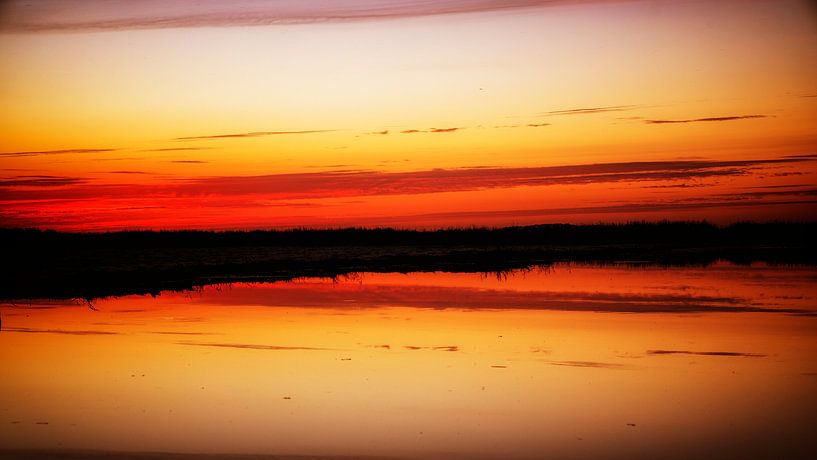 Zonsopkomst in het Wormer en Jisperveld, zo mooi is Nederland van Hans de Waay