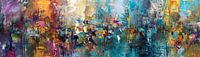 Modern Abstract | Colourful chaos