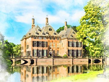 Schloss Duivenvoorde, Voorschoten, Südholland. von Danny de Klerk