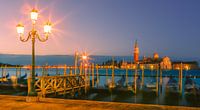 Lever du soleil Place Saint-Marc, Venise, Italie par Henk Meijer Photography Aperçu