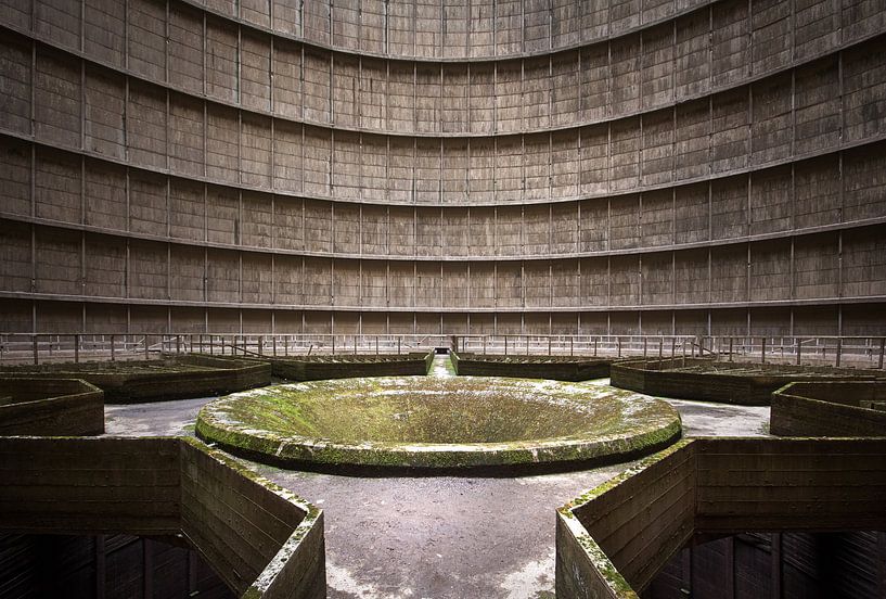 Abandoned Cooling Tower. by Roman Robroek - Photos of Abandoned Buildings