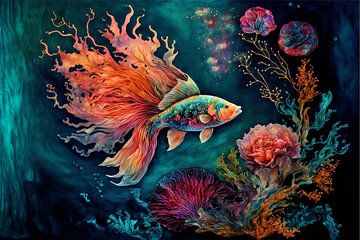 Fish 1 by Carla van Zomeren
