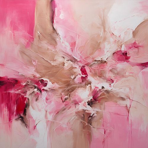 Blush Artistry Brit Schilderij