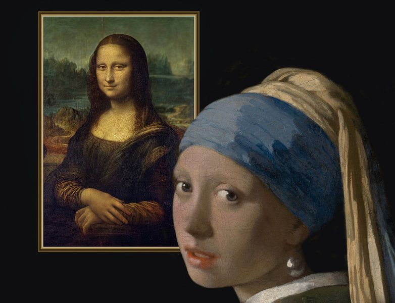 Visiting Mona Lisa van Digital Art Studio