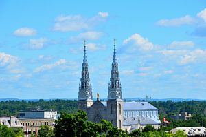 Die Basilika der Kathedrale Notre-Dame in Ottawa