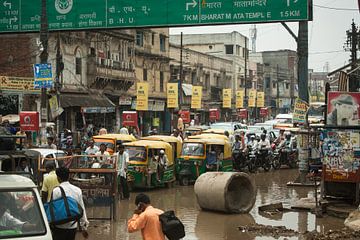 Indiaas Verkeer van Stephan Spelde