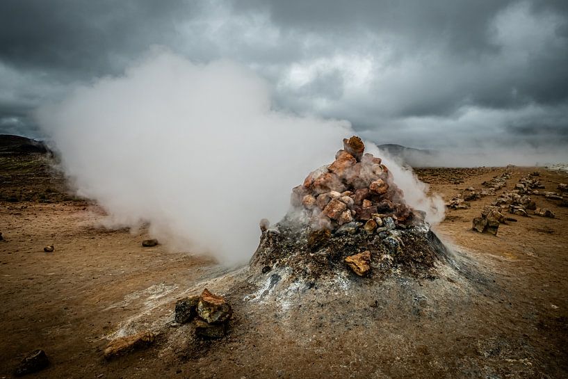 Hverir Iceland by Elly van Veen