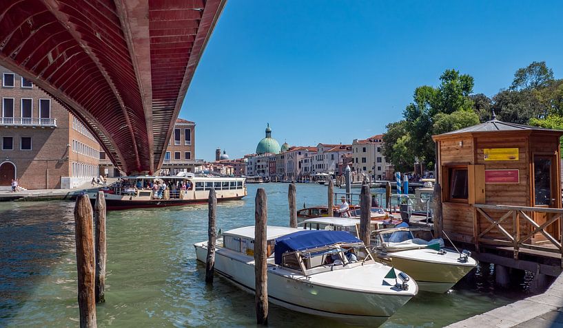 Uitzicht op het Canal Grande in Venetië Italië van Animaflora PicsStock