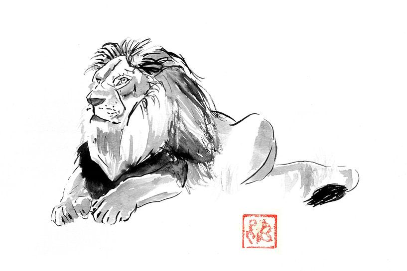 lion by Péchane Sumie