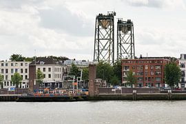 Cityscape of the Noordereiland in Rotterdam by Ruud Morijn
