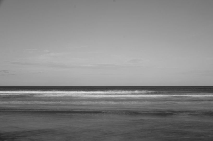 The sea at Valencia by Jan Hermsen