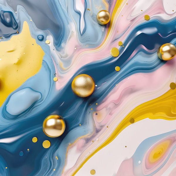 Abstract Expression #26 van ARTenyo👁⃤-