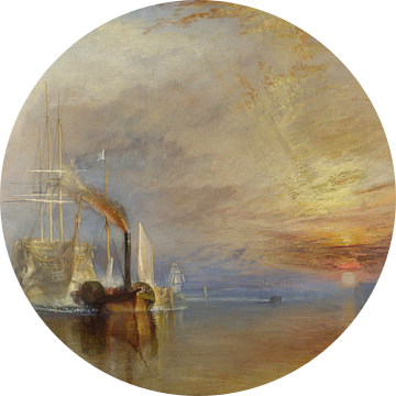 William Turner. The Fighting Temeraire