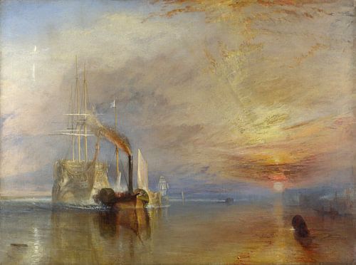 William Turner. The Fighting Temeraire
