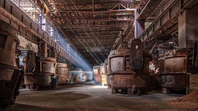 La fonderie de fer abandonnée par Frans Nijland