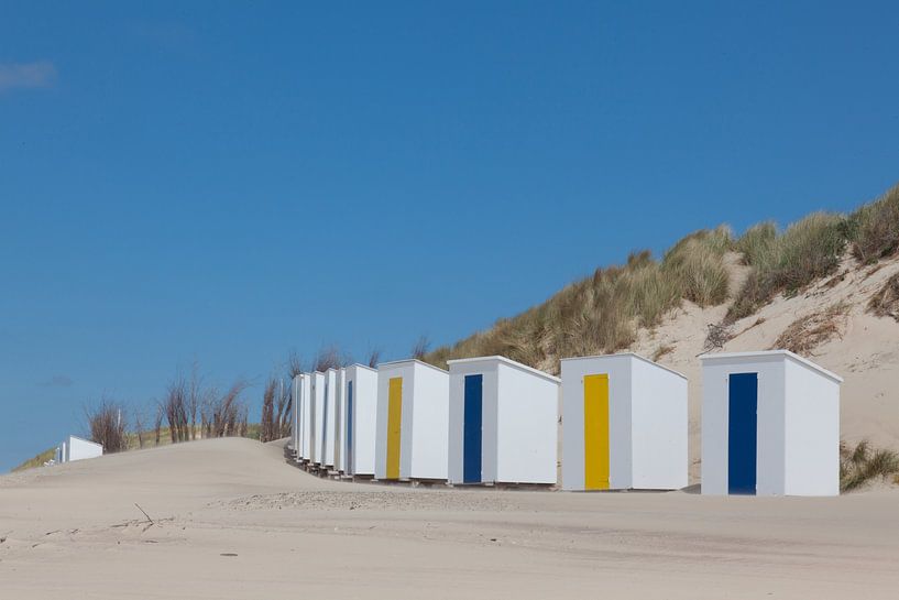 Strandhuisjes Cadzand-Bad van Arjan Vrieze
