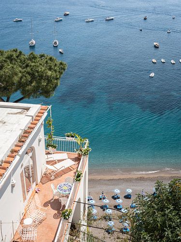 Au-dessus de la mer d'Amalfi