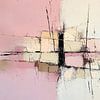 Rosa Kunst | Gebrochene Geometrie von Zen und Mehr