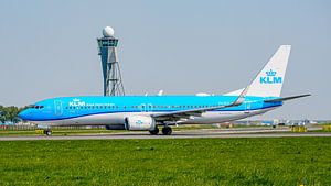 KLM Boeing 737-800 Passagierflugzeug.