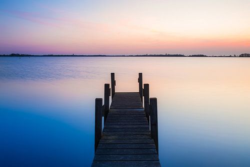 Een zonsondergang aan de Belterwijde