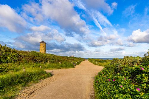 De watertoren in de duinen van Domburg
