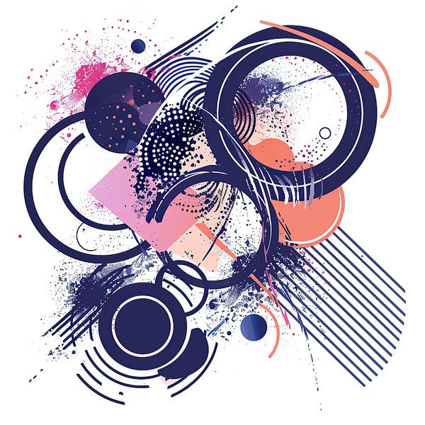 Bauhaus Japandi Abstract by Art Whims