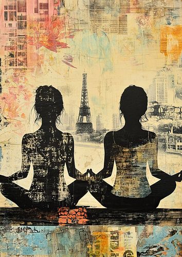 Pose du lotus avec vue