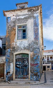 Straßenkunst in Ericeira, Portugal
