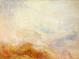 Een bergscène, Val d'Aosta, William Turner
