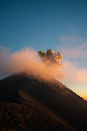 Vulkan Fuego in Guatemala