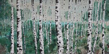 Birkenwald von silke.art - Silke Hemelt -