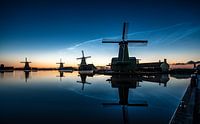 Noctilucent clouds Zaanse Schans 2019.