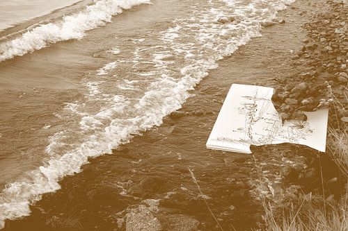 Lumières au bord de la rivière