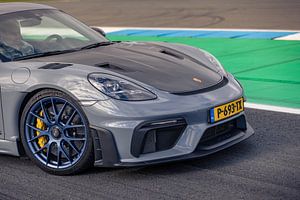 Porsche Cayman GT4RS auf der Rennstrecke von Assen - Autovisie Supertest 2022