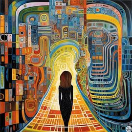 Droompad van Levendige Vormen van Close2you.design