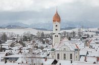 Winter in Nesselwang van Annie Keizer thumbnail