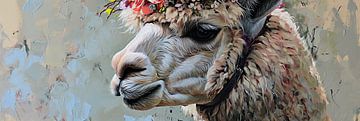 Alpaca Kunstwerk | Alpaca van De Mooiste Kunst