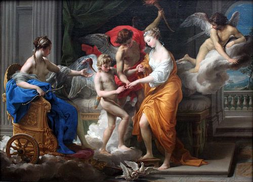 Pompeo Batoni - Hochzeit von Amor und Psyche anagoria