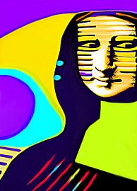 Mona Glitch Lisa von DJF by Dean Jayson Freeman Art | Level Up your Home