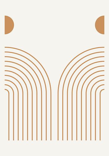 Retro 1920 vintage geometrische vorm in Bauhaus-stijl 9