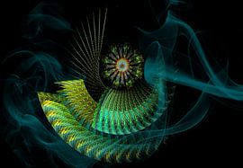 Fractal im Weltraum by Roswitha Lorz