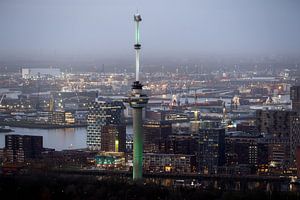Atemberaubende Aussicht Euromast Rotterdam Foto von Roy Poots
