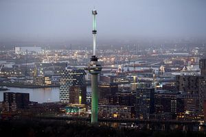 Atemberaubende Aussicht Euromast Rotterdam Foto